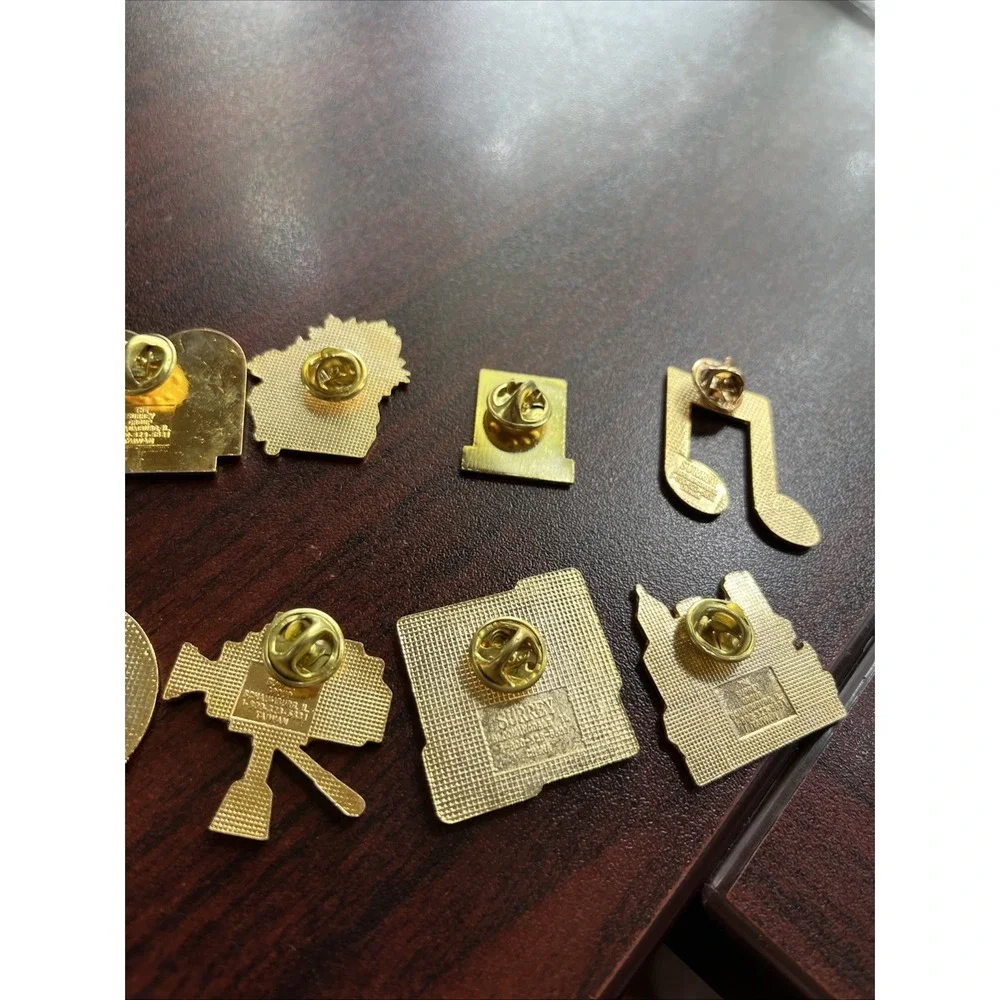 Lot Of 10‎ AT&T Pioneers BellSouth Telephone Company Lapel Hat Pins Z10